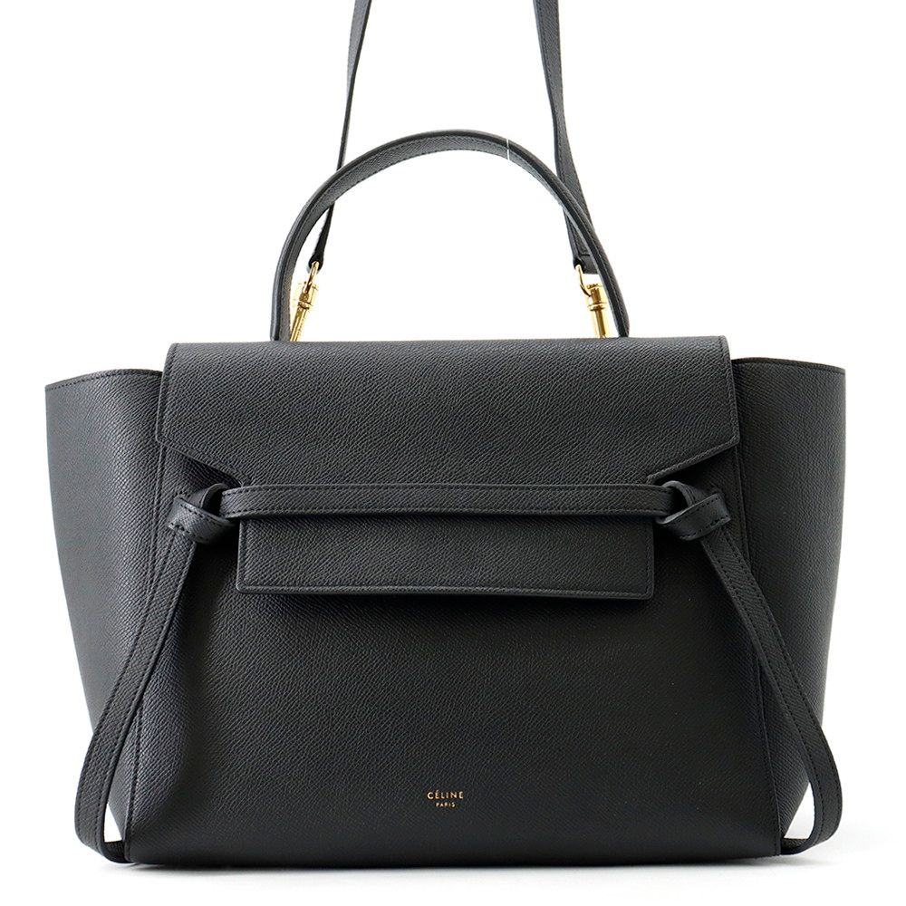 Celine Belt Bag Mini 2-Way Black