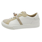 Hermes Day Sneakers Leather Low Cut Shoes Kelly Buckle White — view 2