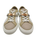 Hermes Day Sneakers Leather Low Cut Shoes Kelly Buckle White — view 4