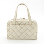 Chanel Wild Stitch Handbag Inner Pouch White — view 4