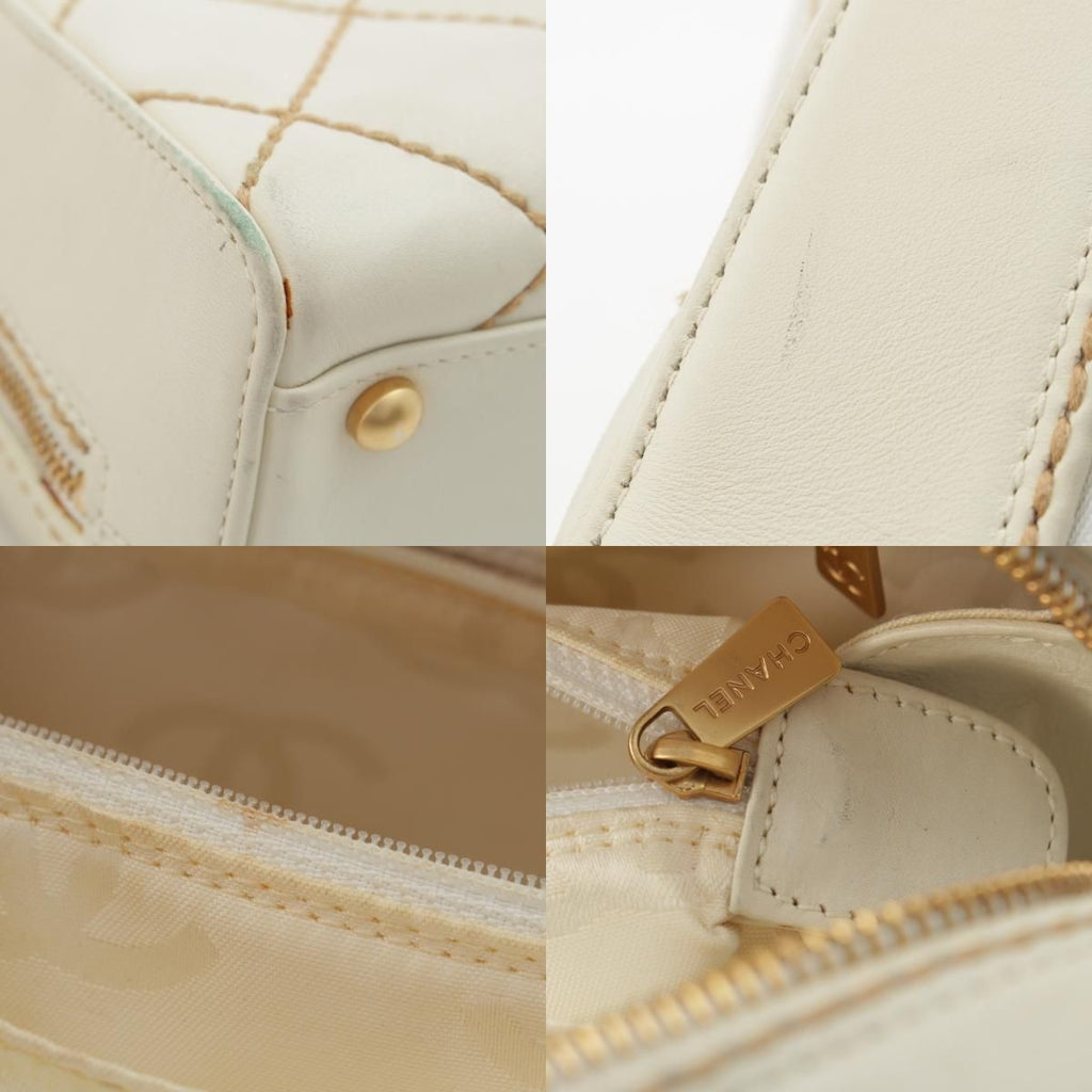 Chanel Wild Stitch Handbag Inner Pouch White — view 9