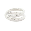 Hermes Polished Vertige Ring 54 Silver