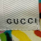 Gucci Interlocking Graffiti Print Rabbit Platform Sneakers 37 Ivory — view 7