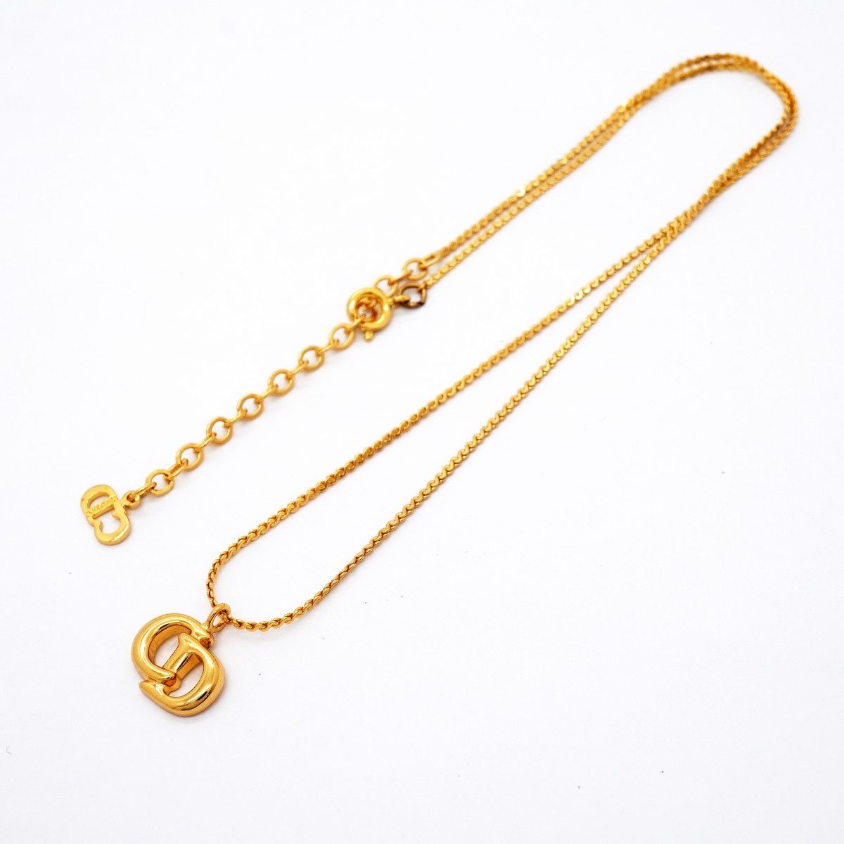 Dior Necklace CD Logo Gold Plated — view 3