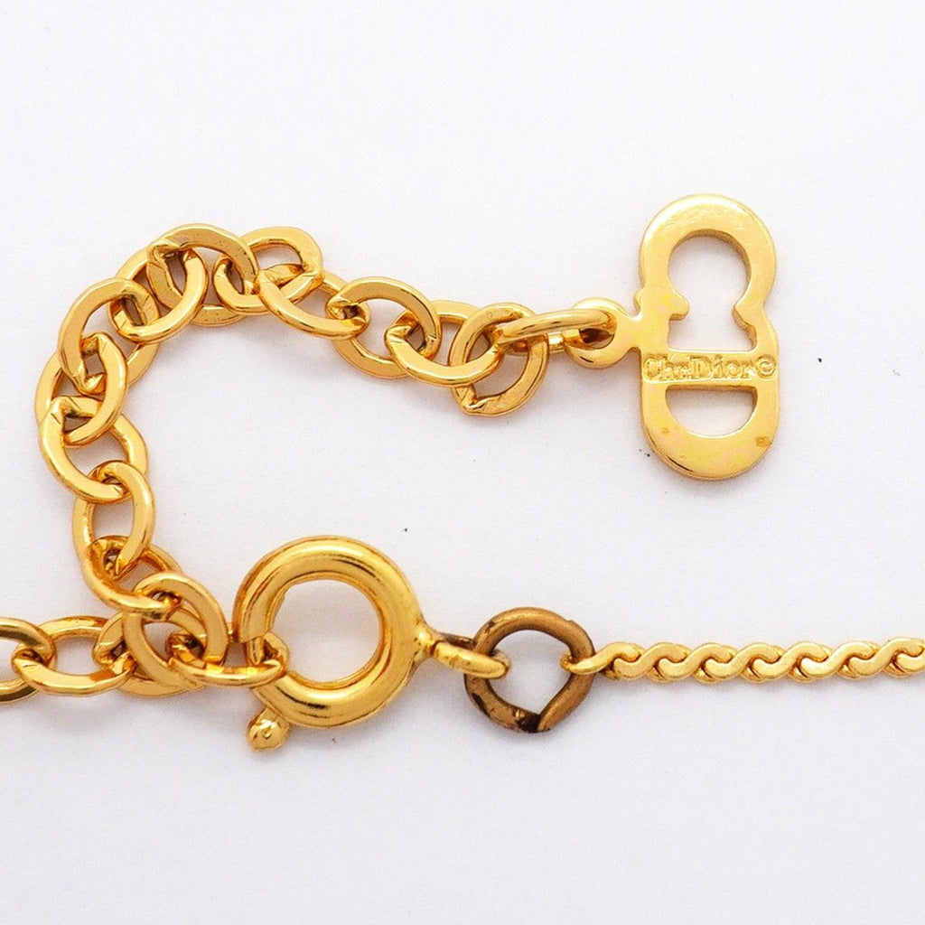 Dior Necklace CD Logo Gold Plated — view 4