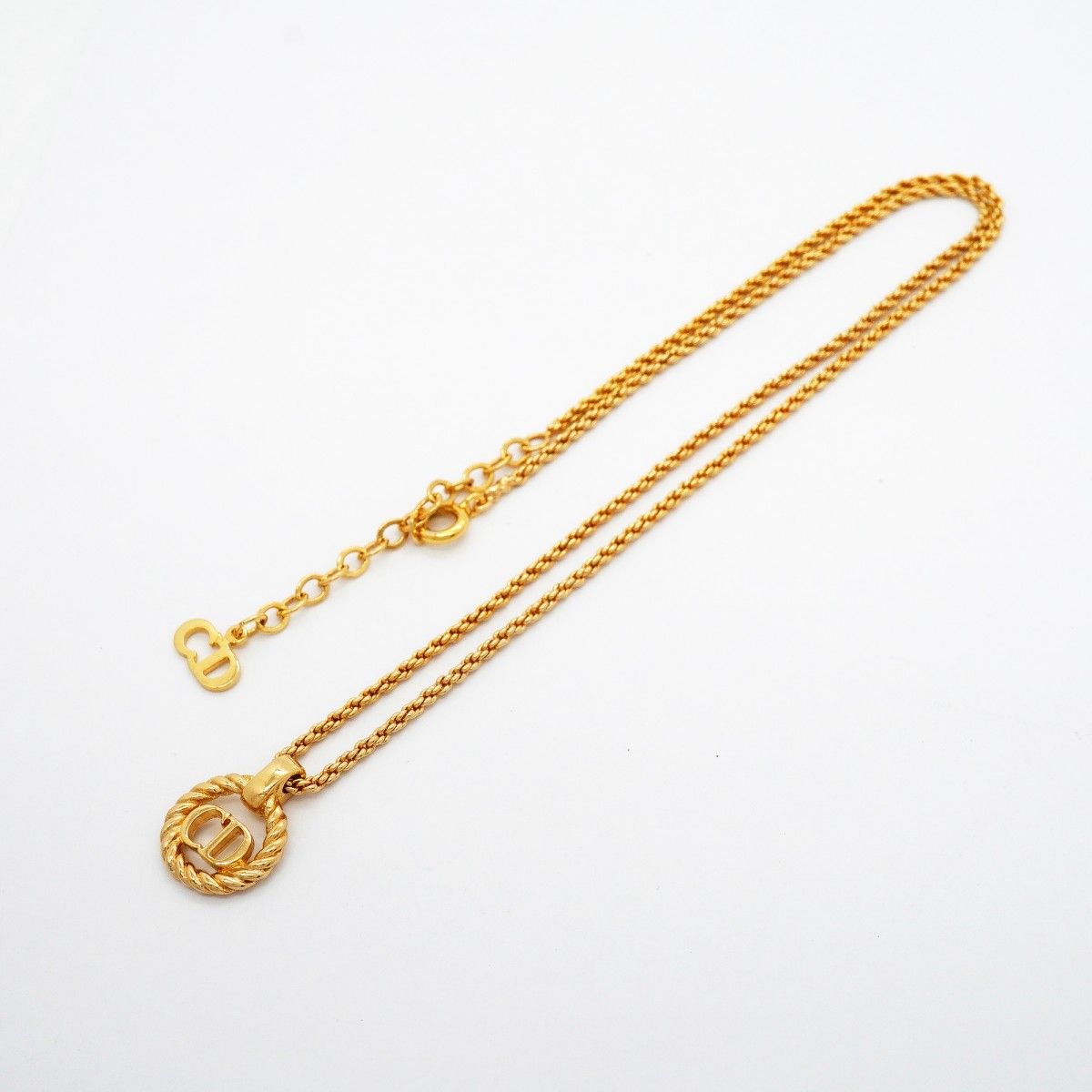 Dior Necklace CD Logo Gold Plated — view 3