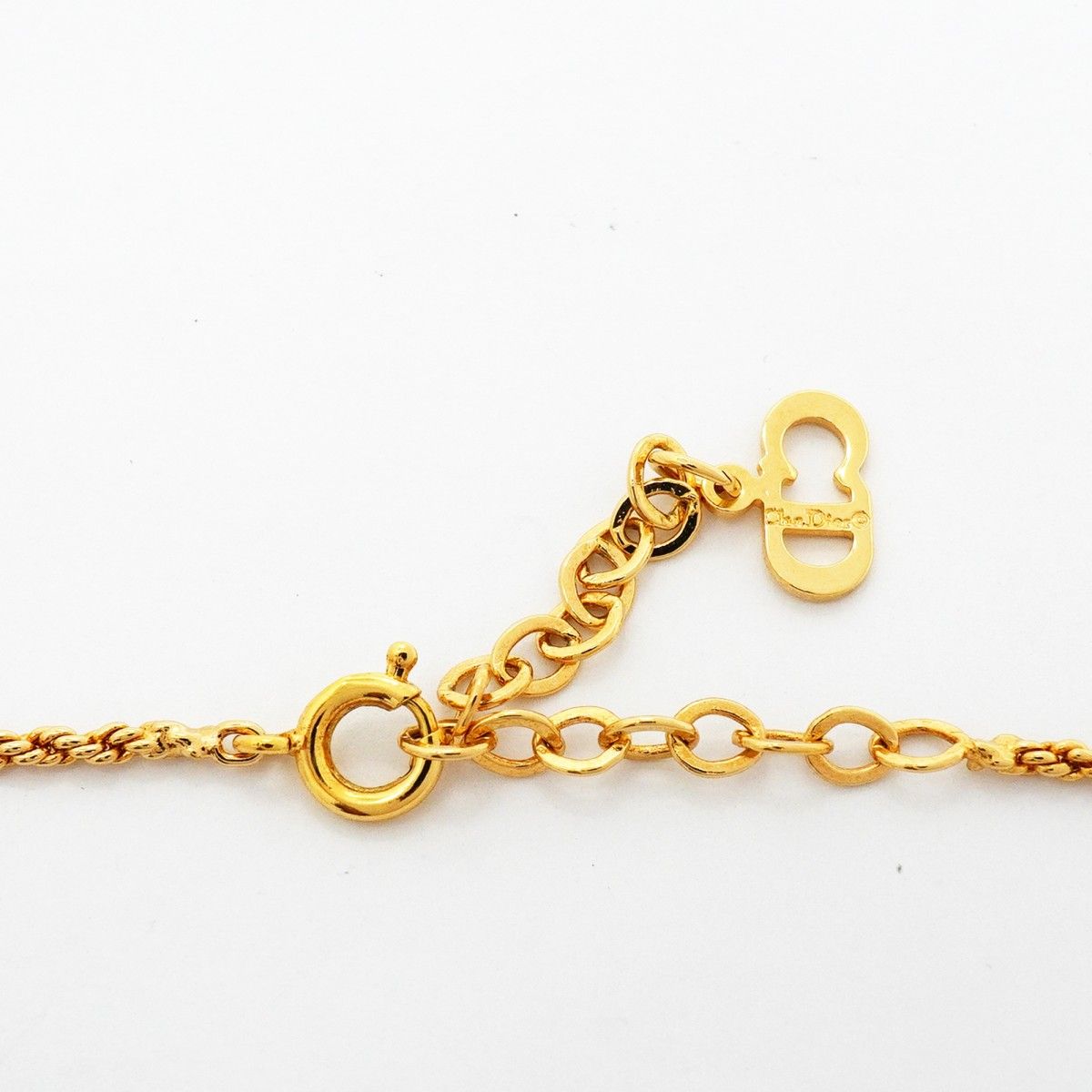 Dior Necklace CD Logo Gold Plated — view 4