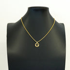 Dior Necklace CD Logo Gold Plated — view 5