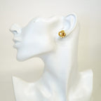 Dior Earrings CD Logo Gold Plated — view 5