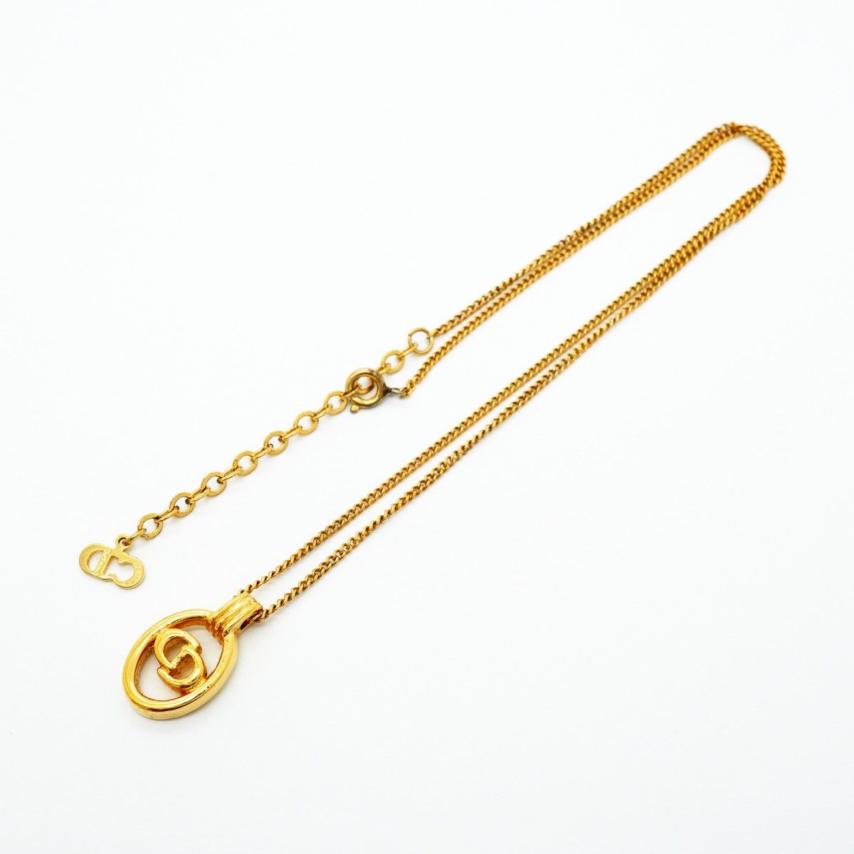 Dior Necklace CD Logo Gold Plated — view 3