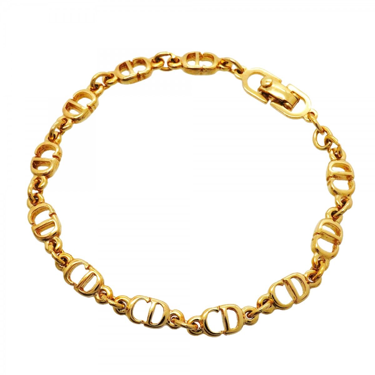 Dior Bracelet CD Logo Gold Plated