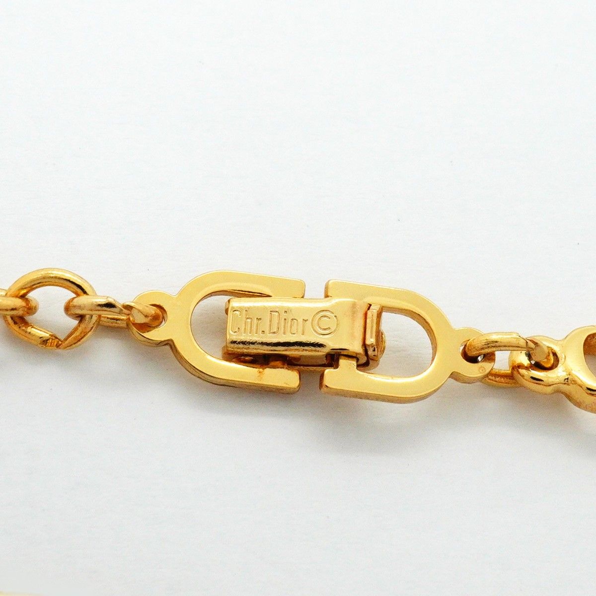 Dior Bracelet CD Logo Gold Plated — view 4