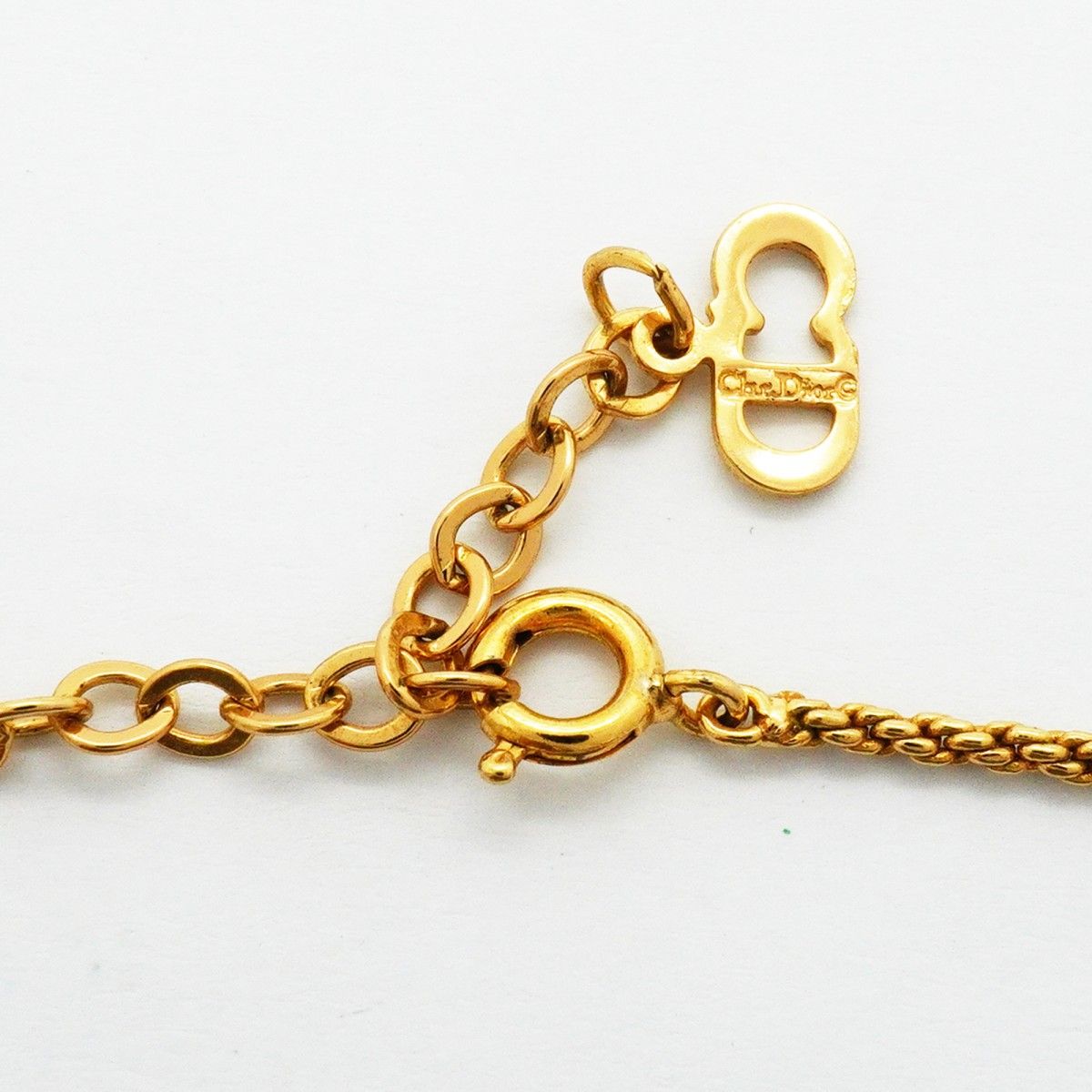 Dior Necklace CD Logo Gold Plated — view 4