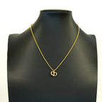 Dior Necklace CD Logo Gold Plated — view 5