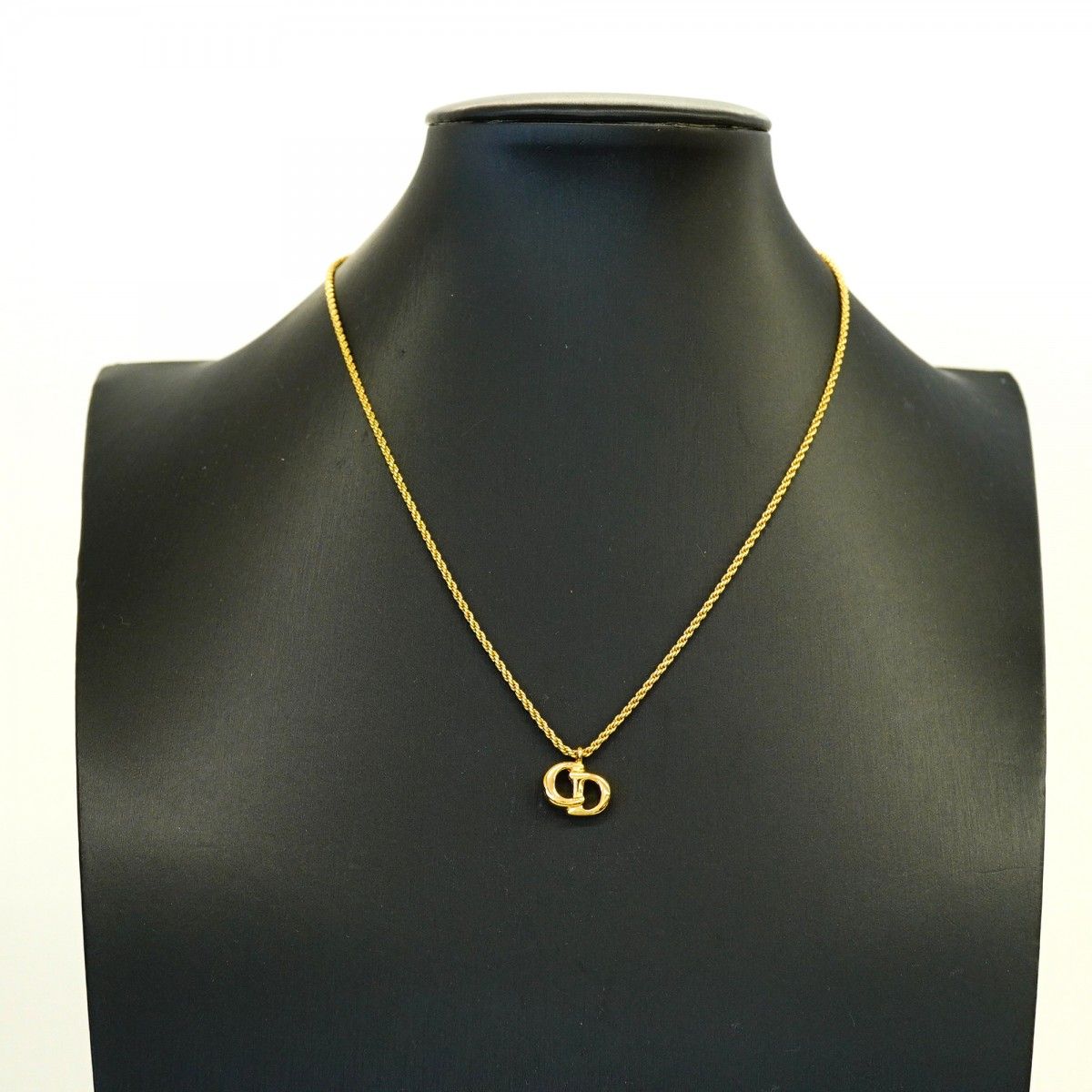 Dior Necklace CD Logo Gold Plated — view 5