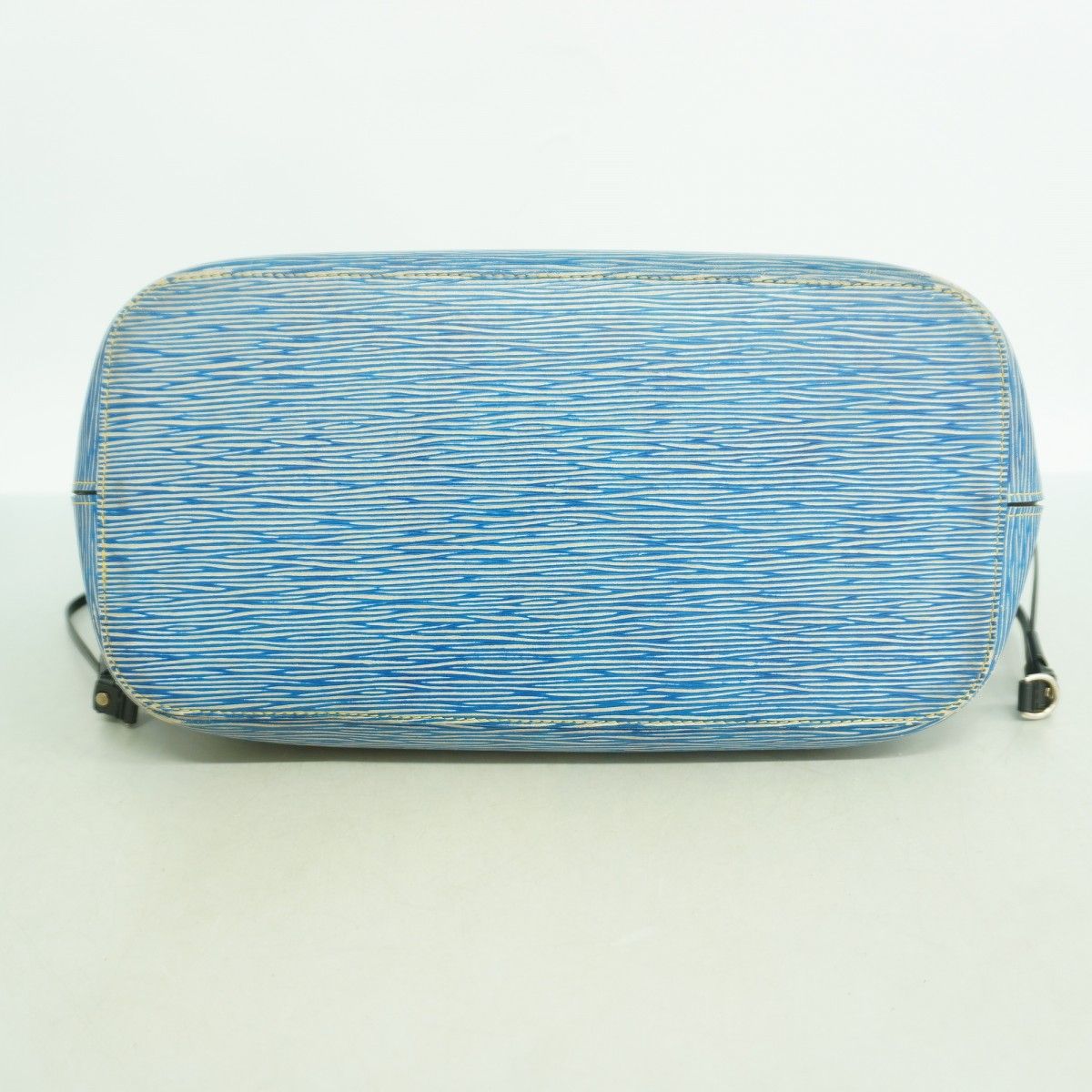 Louis Vuitton Tote Epi Denim Neverfull MM Blue — view 3