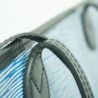 Louis Vuitton Tote Epi Denim Neverfull MM Blue — view 7