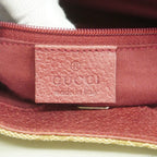 Gucci Shoulder Bag GG Canvas Brown Red Silver — view 5
