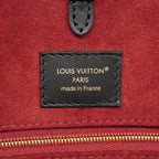 Louis Vuitton Tote Monogram Empreinte Bicolor On The Go MM Black Beige 2-Way — view 5