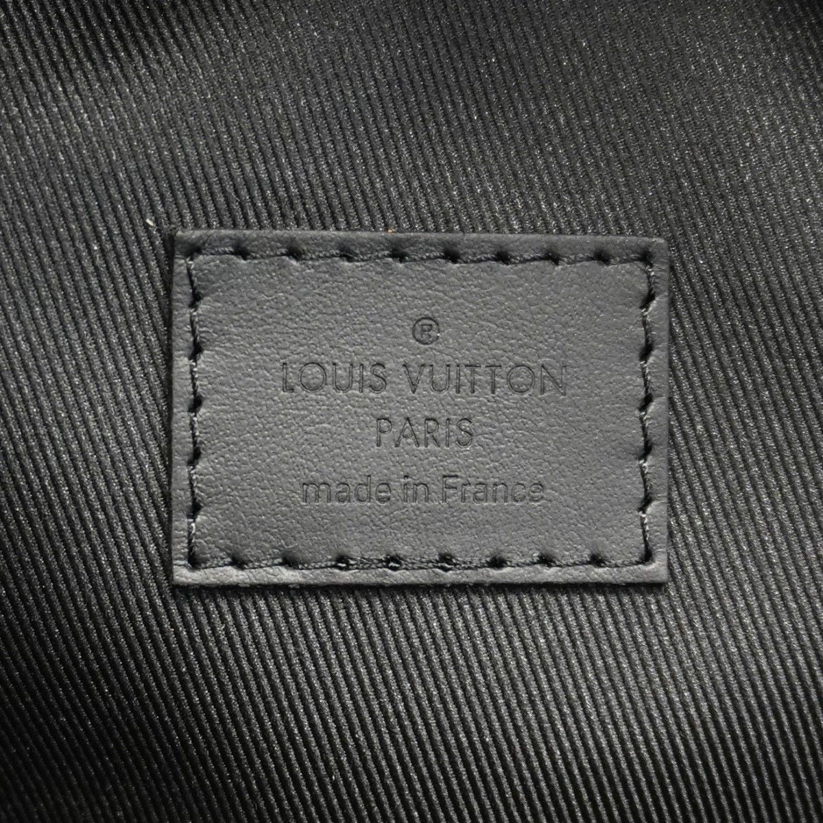 Louis Vuitton Backpack Monogram Eclipse Discovery PM Black — view 5