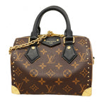 Louis Vuitton Handbag Monogram Reverse Speedy Trunk 20 Brown