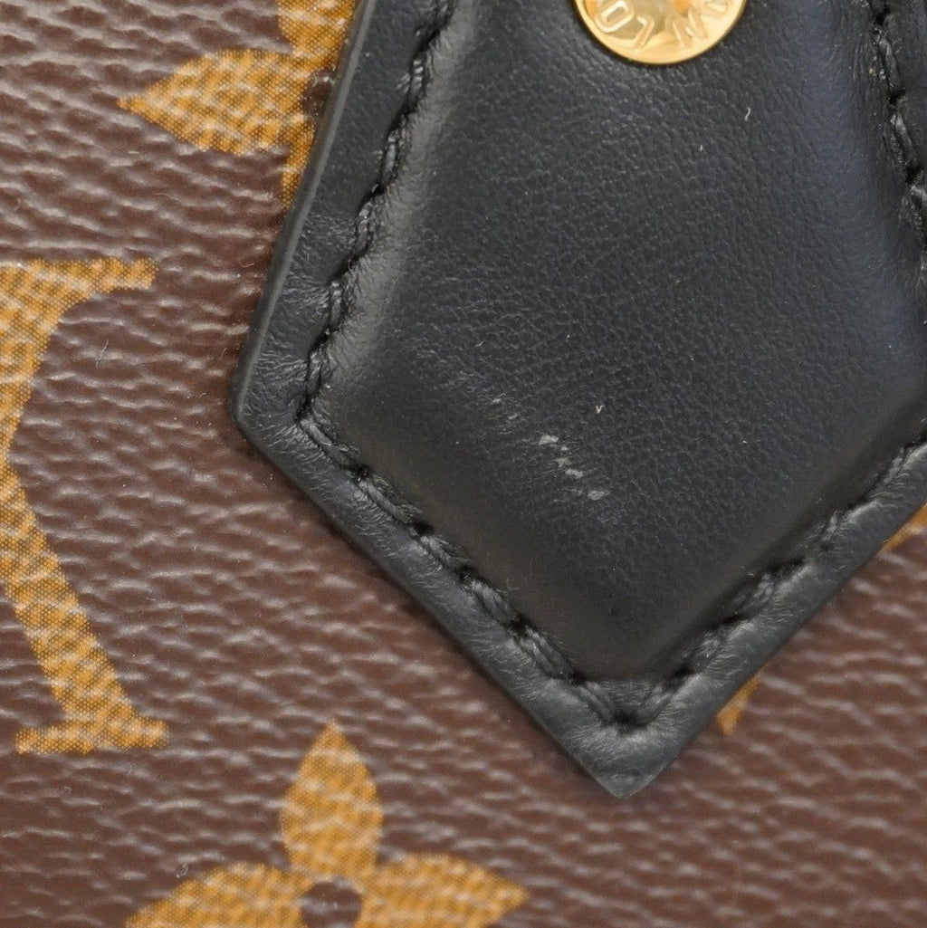 Louis Vuitton Handbag Monogram Reverse Speedy Trunk 20 Brown — view 8
