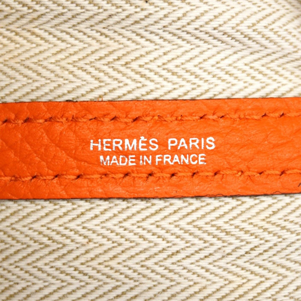 Hermes Tote Garden Party PM Country Capucines Silver — view 5