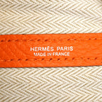 Hermes Tote Garden Party PM Country Capucines Silver — view 5