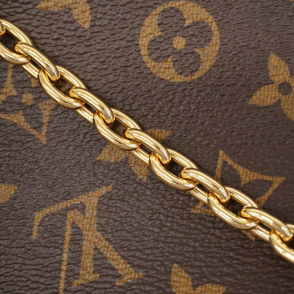 Louis Vuitton Handbag Monogram Boulogne PM Brown 2-Way — view 8