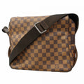 Louis Vuitton Shoulder Bag Damier Naviglio Ebene