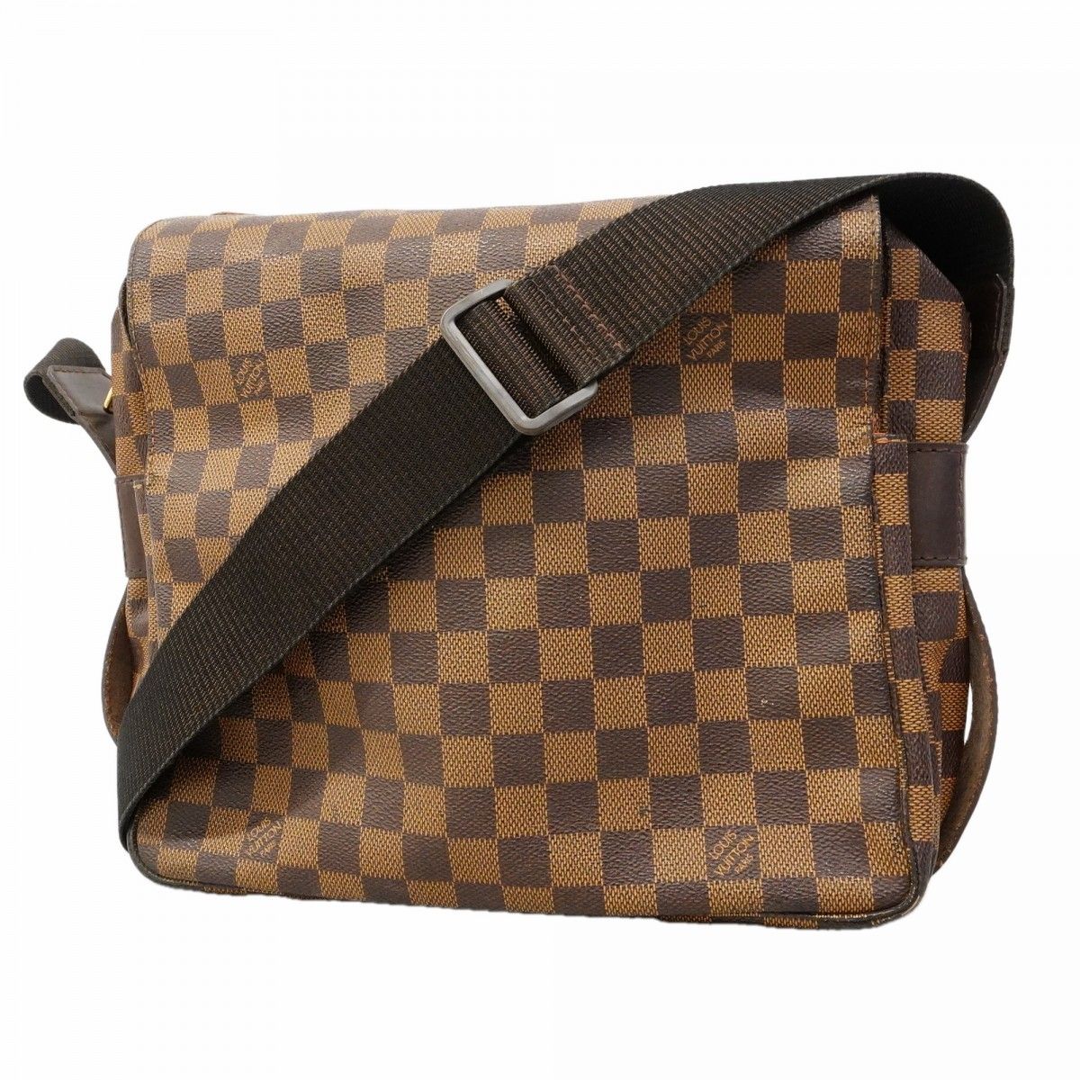 Louis Vuitton Shoulder Bag Damier Naviglio Ebene