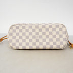 Louis Vuitton Tote Damier Azur Neverfull PM White — view 3