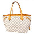 Louis Vuitton Tote Damier Azur Neverfull PM White