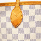 Louis Vuitton Tote Damier Azur Neverfull PM White — view 8