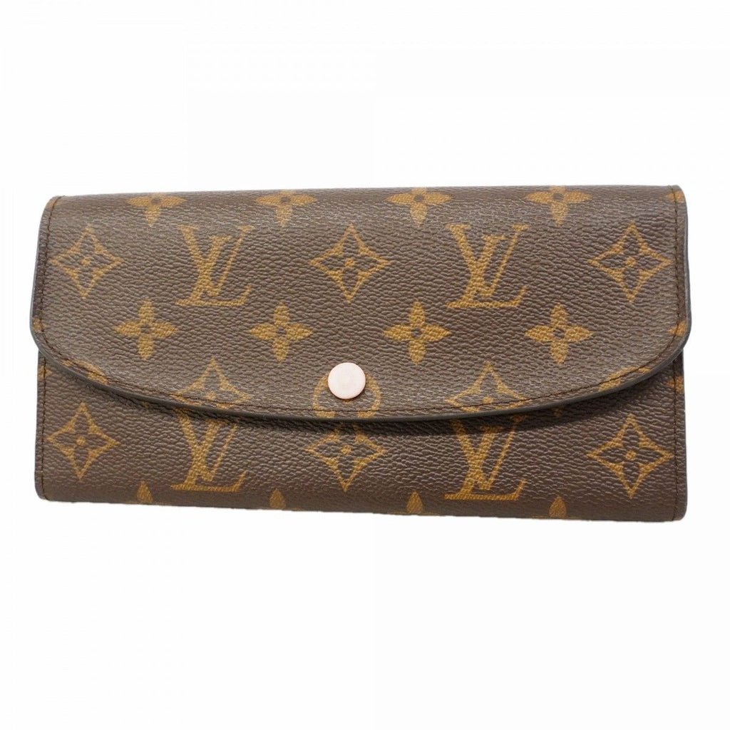 Louis Vuitton Wallet Monogram Portefeuille Emily Rose Velours