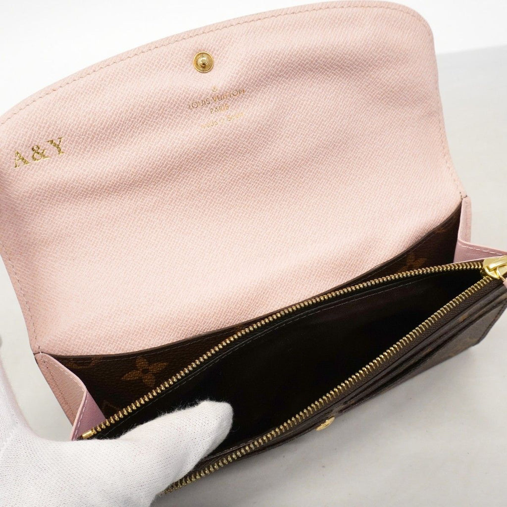 Louis Vuitton Wallet Monogram Portefeuille Emily Rose Velours — view 3