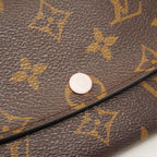 Louis Vuitton Wallet Monogram Portefeuille Emily Rose Velours — view 7