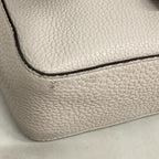 Fendi Shoulder Bag Bucket Messenger Leather Purple Silver — view 6
