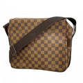 Louis Vuitton Shoulder Bag Damier Naviglio Ebene
