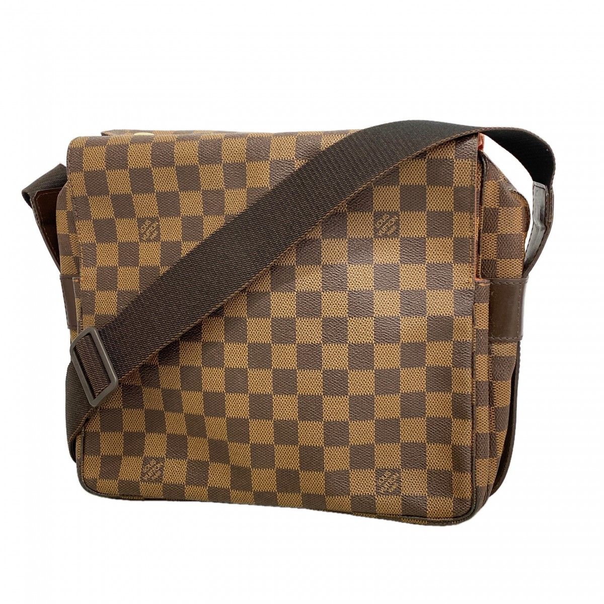 Louis Vuitton Shoulder Bag Damier Naviglio Ebene