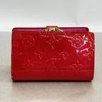 Louis Vuitton Wallet Vernis Portefeuille Viennois Rose Pop — view 8