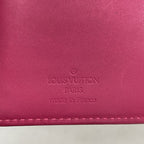 Louis Vuitton Wallet Vernis Portefeuille Viennois Rose Pop — view 4