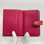 Louis Vuitton Wallet Vernis Portefeuille Viennois Rose Pop — view 3