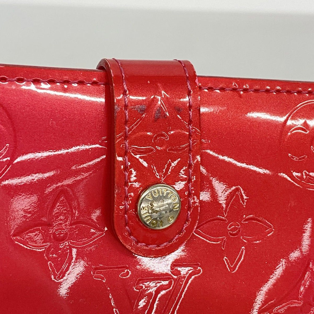 Louis Vuitton Wallet Vernis Portefeuille Viennois Rose Pop — view 7