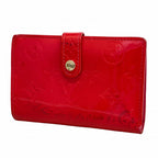 Louis Vuitton Wallet Vernis Portefeuille Viennois Rose Pop