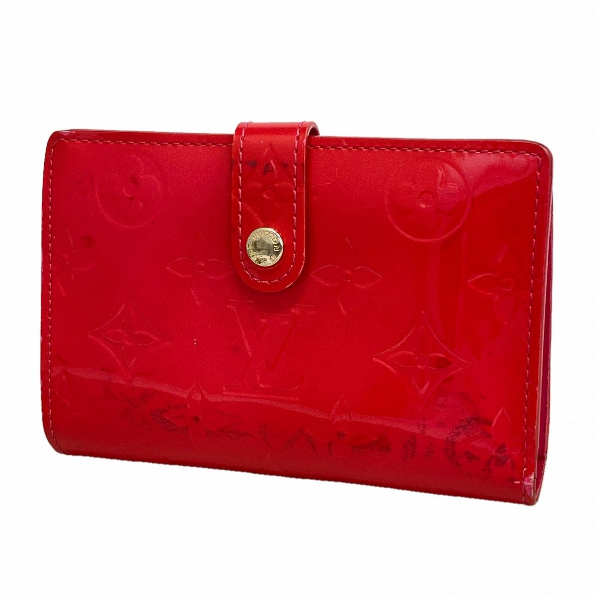 Louis Vuitton Wallet Vernis Portefeuille Viennois Rose Pop