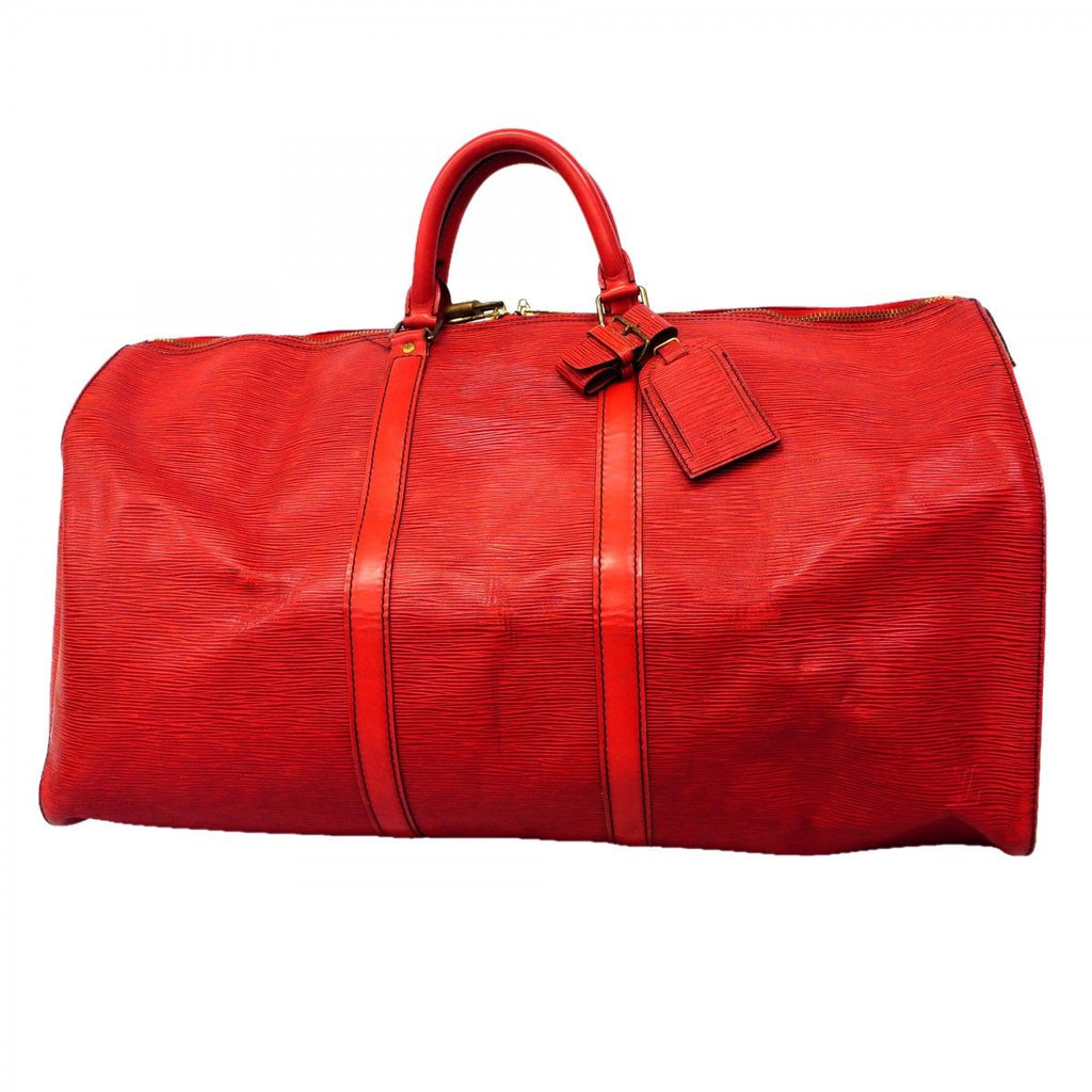 Louis Vuitton Boston Bag Epi Keepall 55 Castilian