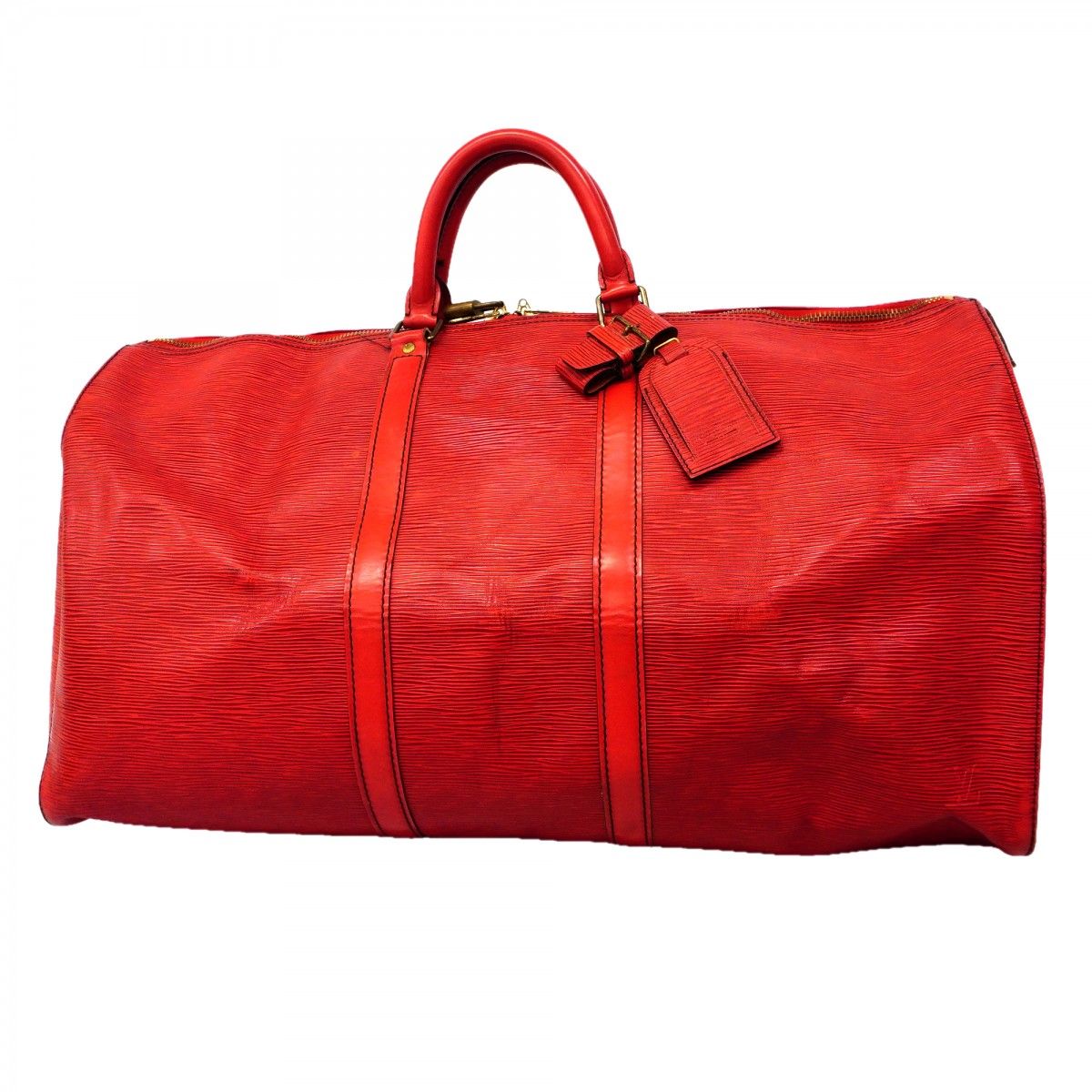 Louis Vuitton Boston Bag Epi Keepall 55 Castilian