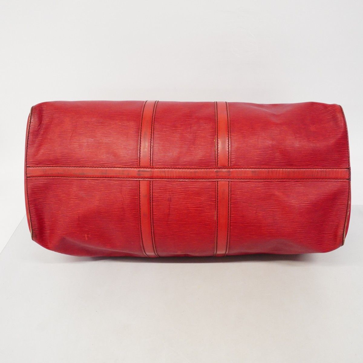 Louis Vuitton Boston Bag Epi Keepall 55 Castilian — view 3