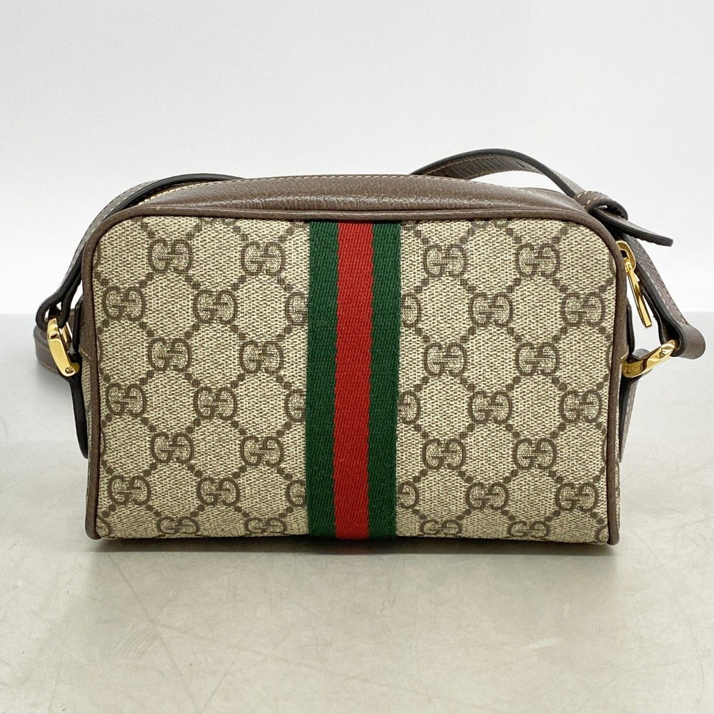 Gucci Shoulder Bag Ophidia Brown Gold — view 6